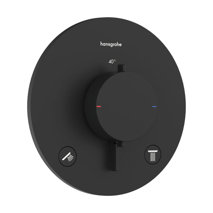 Hansgrohe Ecostat Comfort S Thermostat For Concealed Installation For 2 Functions - Unbeatable Bathrooms
