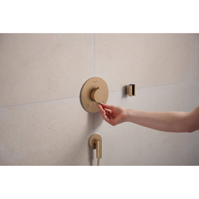 Hansgrohe Ecostat Comfort S Thermostat For Concealed Installation For 2 Functions - Unbeatable Bathrooms