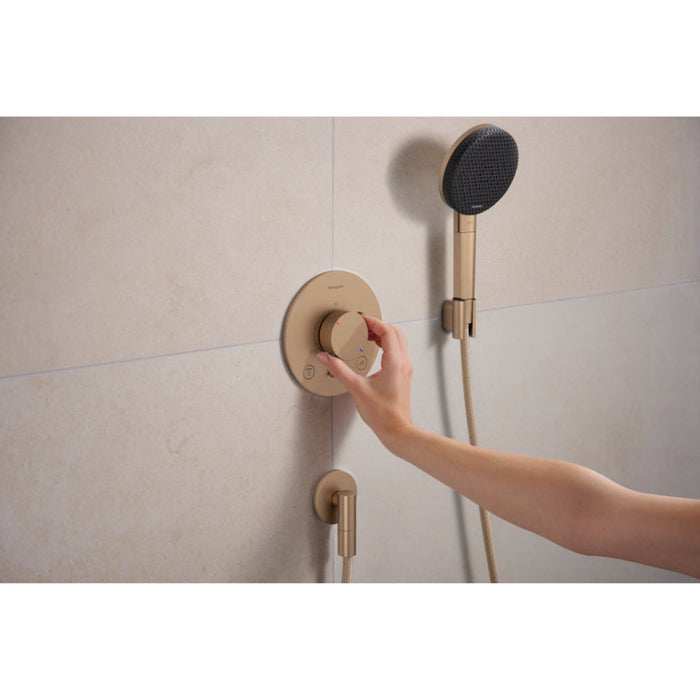 Hansgrohe Ecostat Comfort S Thermostat For Concealed Installation For 2 Functions - Unbeatable Bathrooms