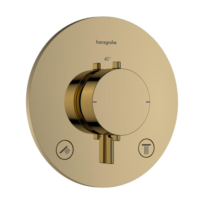 Hansgrohe Ecostat Comfort S Thermostat For Concealed Installation For 2 Functions - Unbeatable Bathrooms