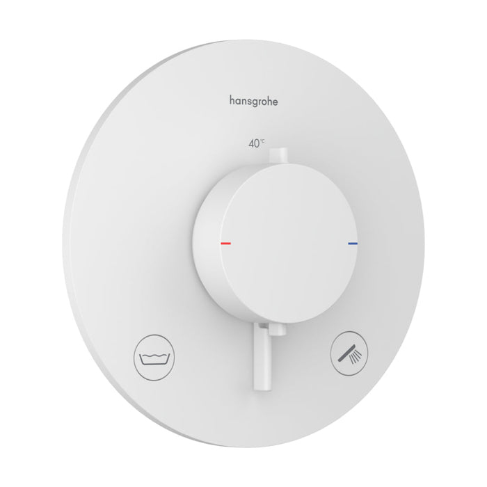 Hansgrohe Ecostat Comfort S Thermostat For Concealed Installation For 2 Functions with Integrated Security Combination According to EN1717 - Unbeatable Bathrooms