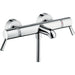 Hansgrohe Ecostat Comfort Thermostatic Bath Mixer Care For Exposed Installation with Extra Long Handles - Chrome - Unbeatable Bathrooms