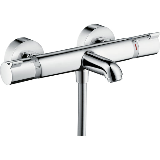 Hansgrohe Ecostat Thermostatic Bath Mixer For Exposed Installation - Chrome - Unbeatable Bathrooms