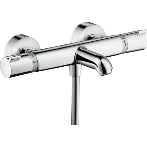 Hansgrohe Ecostat Thermostatic Bath Mixer For Exposed Installation - Chrome - Unbeatable Bathrooms