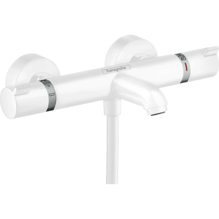 Hansgrohe Ecostat Comfort Thermostatic Bath Mixer For Exposed Installation - Unbeatable Bathrooms