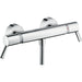 Hansgrohe Ecostat Comfort Thermostatic Shower Mixer Care For Exposed Installation with Extra Long Handles - Chrome - Unbeatable Bathrooms