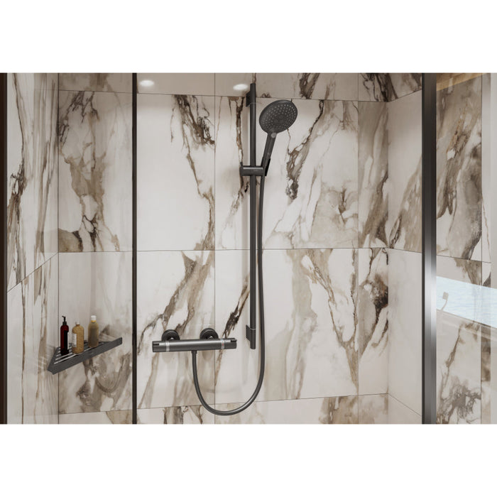 Hansgrohe Ecostat Comfort Thermostatic Shower Mixer For Exposed Installation - Unbeatable Bathrooms