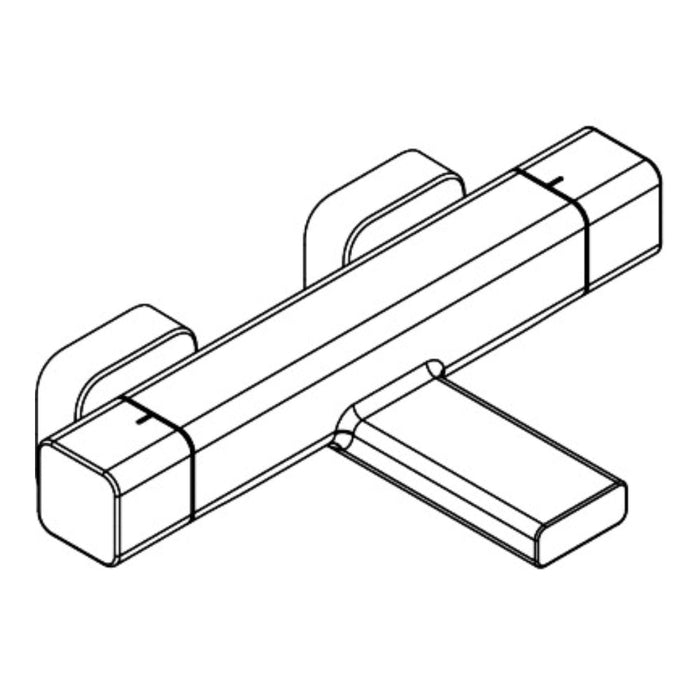 Hansgrohe Ecostat E Bath Thermostat For Exposed Installation - Chrome - Unbeatable Bathrooms