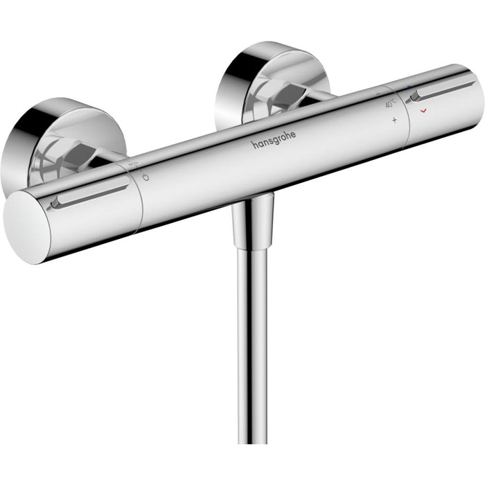 Hansgrohe Ecostat Element Shower Thermostat For Exposed Installation - Unbeatable Bathrooms