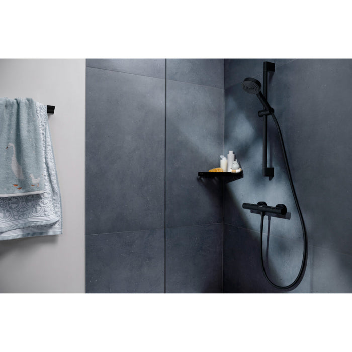 Hansgrohe Ecostat Fine Shower Thermostat For Exposed Installation - Unbeatable Bathrooms