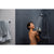 Hansgrohe Ecostat Fine Shower Thermostat For Exposed Installation with Temperature Limiter - Chrome - Unbeatable Bathrooms