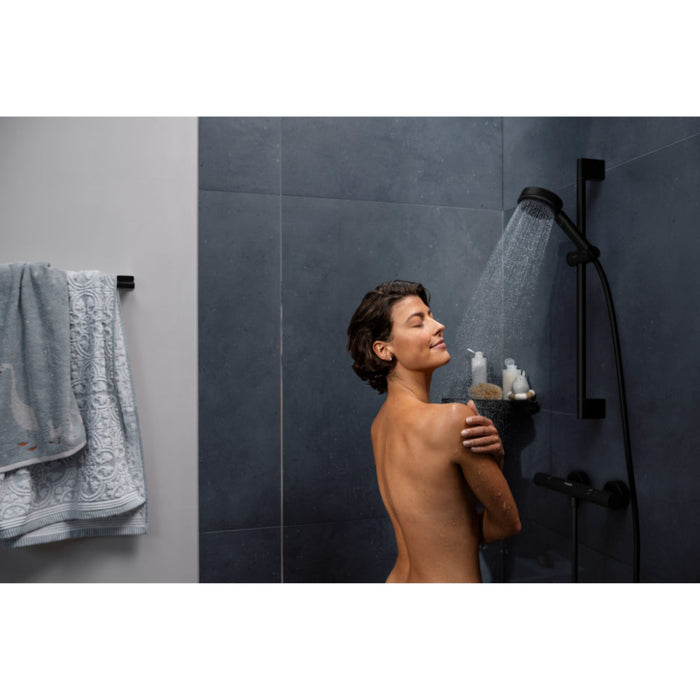 Hansgrohe Ecostat Fine Shower Thermostat For Exposed Installation - Unbeatable Bathrooms