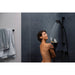 Hansgrohe Ecostat Fine Shower Thermostat For Exposed Installation - Unbeatable Bathrooms