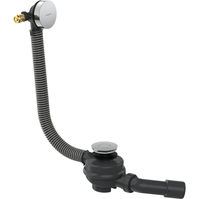 Hansgrohe Exafill Complete Set Bath Filler, Waste and Overflow Set For Bathtub - Chrome - Unbeatable Bathrooms