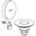Hansgrohe Exafill Finish Set Bath Filler, Waste and Overflow Set - Unbeatable Bathrooms