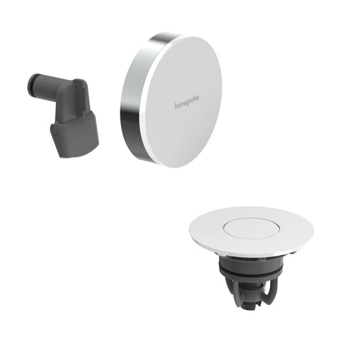 Hansgrohe Exafill Finish Set Bath Filler, Waste and Overflow Set - Unbeatable Bathrooms