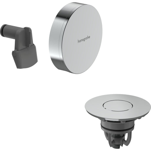 Hansgrohe Exafill Finish Set Chrome Bath Filler, Waste and Overflow Set - Unbeatable Bathrooms