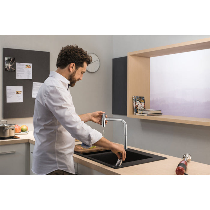 Hansgrohe F15 Cutting Board Walnut - Dark Walnut - Unbeatable Bathrooms
