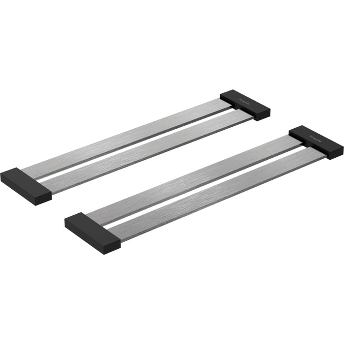 Hansgrohe F26 Draining Rack - Stainless Steel - Unbeatable Bathrooms