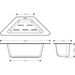 Hansgrohe F27 Corner Bowl - Black - Unbeatable Bathrooms