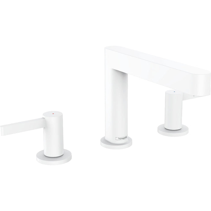 Hansgrohe Finoris 3-Hole Basin Mixer 110 with Push-Open Waste Set - Unbeatable Bathrooms