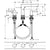 Hansgrohe Finoris 3-Hole Basin Mixer 110 with Push-Open Waste Set - Unbeatable Bathrooms