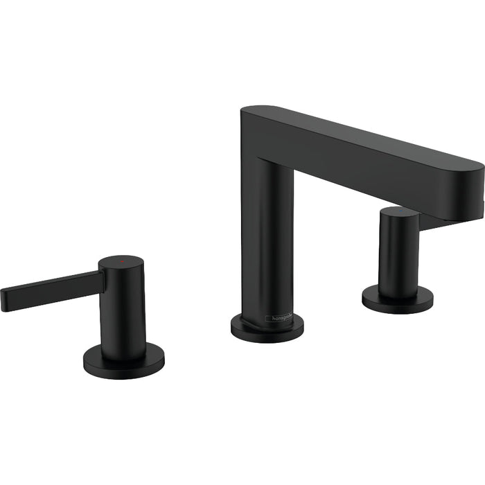 Hansgrohe Finoris 3-Hole Basin Mixer 110 with Push-Open Waste Set - Unbeatable Bathrooms