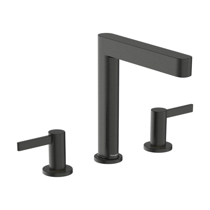 Hansgrohe Finoris 3-Hole Basin Mixer 160 with Push-Open Waste Set - Unbeatable Bathrooms