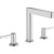 Hansgrohe Finoris 3-Hole Basin Mixer 160 with Push-Open Waste Set - Unbeatable Bathrooms