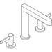 Hansgrohe Finoris 3-Hole Basin Mixer 160 with Push-Open Waste Set - Unbeatable Bathrooms