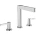 Hansgrohe Finoris 3-Hole Basin Mixer 160 with Push-Open Waste Set - Unbeatable Bathrooms