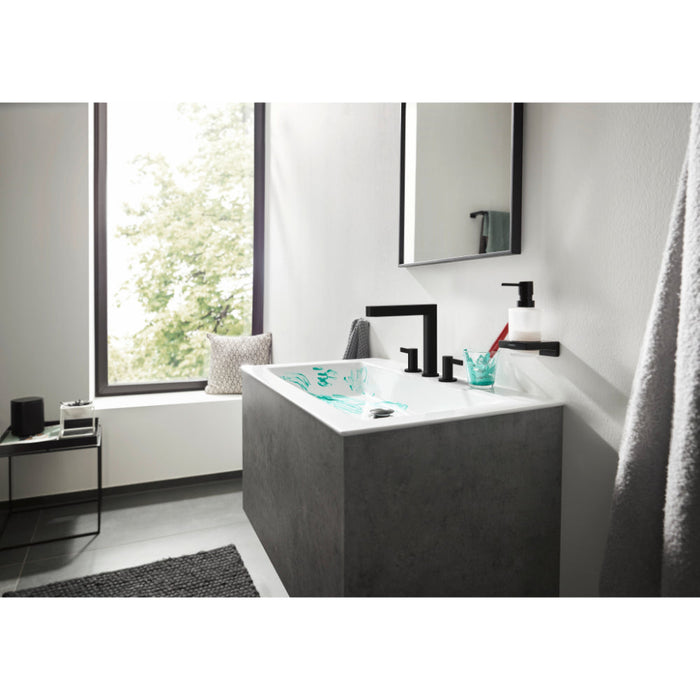 Hansgrohe Finoris 3-Hole Basin Mixer 160 with Push-Open Waste Set - Unbeatable Bathrooms