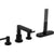 Hansgrohe Finoris 4-Hole Rim Mounted Bath Mixer with Sbox - Unbeatable Bathrooms