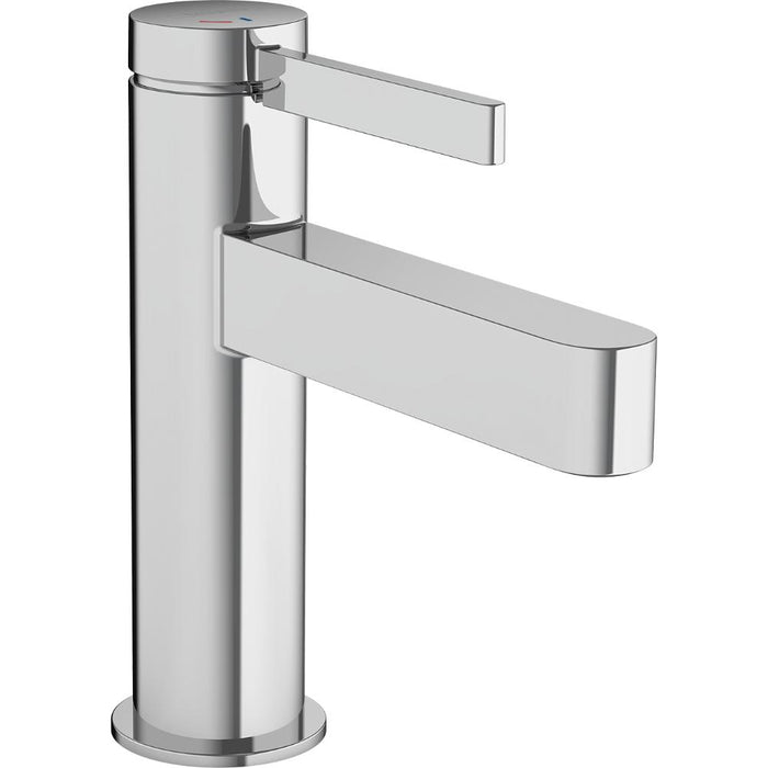 Hansgrohe Finoris Single Lever Basin Mixer 100 Coolstart with Push-Open Waste Set - Unbeatable Bathrooms