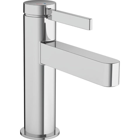 Hansgrohe Finoris Single Lever Basin Mixer 100 Coolstart with Push-Open Waste Set - Unbeatable Bathrooms