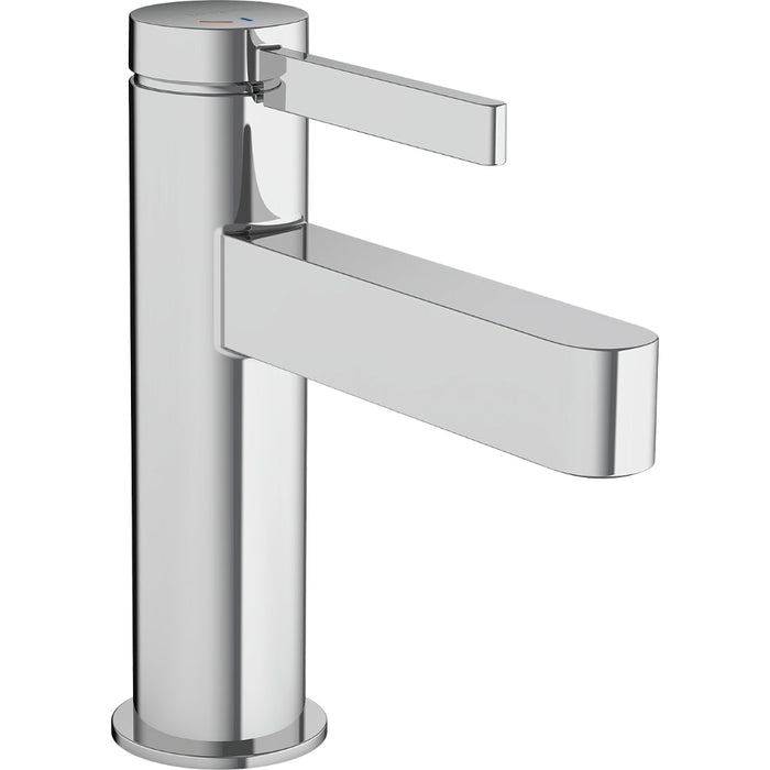 Hansgrohe Finoris Single Lever Basin Mixer 100 Coolstart with Push-Open Waste Set - Unbeatable Bathrooms