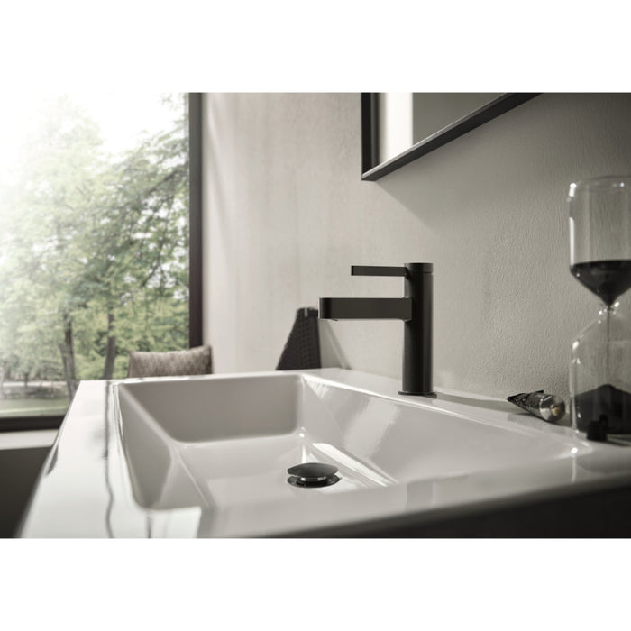 Hansgrohe Finoris Single Lever Basin Mixer 100 Coolstart with Push-Open Waste Set - Unbeatable Bathrooms