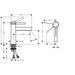Hansgrohe Finoris Single Lever Basin Mixer 110 Coolstart with Push-Open Waste Set - Unbeatable Bathrooms