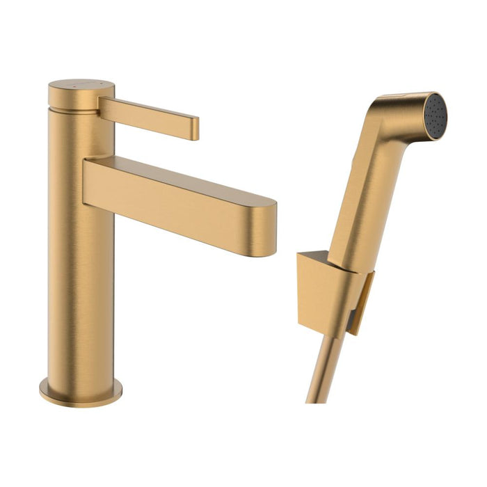Hansgrohe Finoris Single Lever Basin Mixer 110 with Bidette Hand Shower and Shower Hose 160 cm - Unbeatable Bathrooms