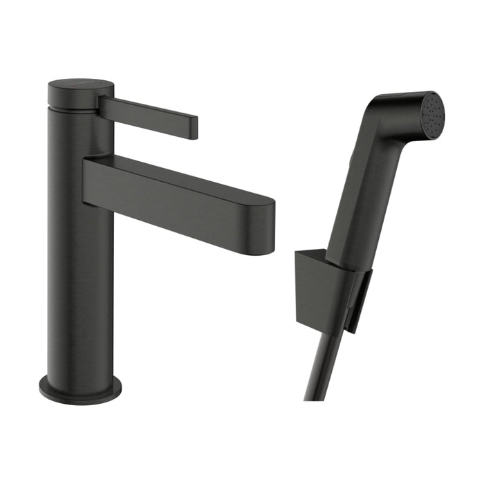 Hansgrohe Finoris Single Lever Basin Mixer 110 with Bidette Hand Shower and Shower Hose 160 cm - Unbeatable Bathrooms