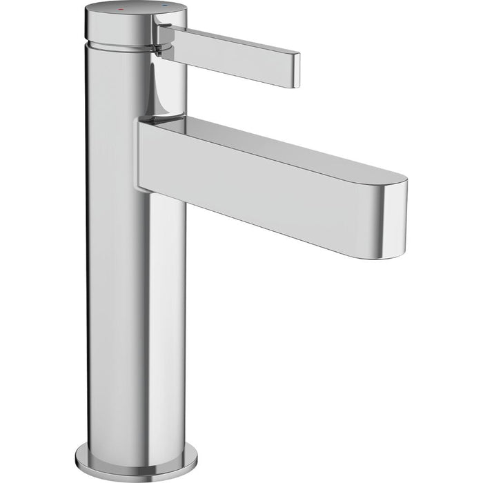 Hansgrohe Finoris Single Lever Basin Mixer 110 with Push-Open Waste Set - Unbeatable Bathrooms