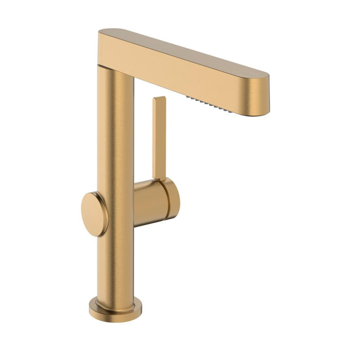 Hansgrohe Finoris Single Lever Basin Mixer 230 with Pull-Out Spray, 2Jet and Push-Open Waste Set - Unbeatable Bathrooms