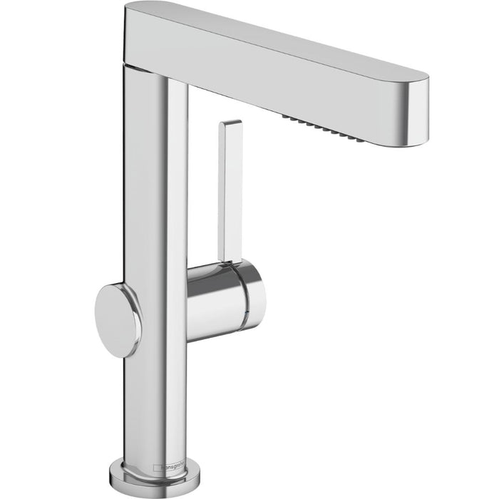 Hansgrohe Finoris Single Lever Basin Mixer 230 with Pull-Out Spray, 2Jet and Push-Open Waste Set - Unbeatable Bathrooms