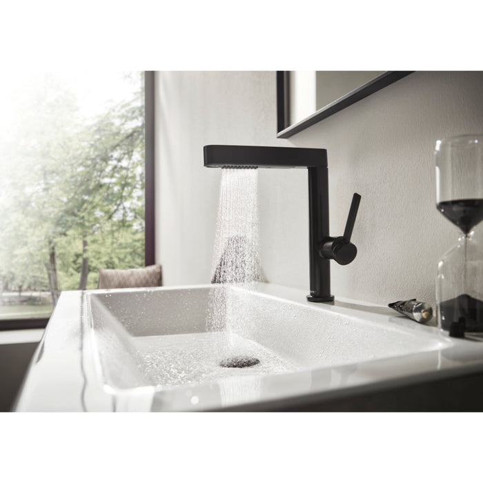 Hansgrohe Finoris Single Lever Basin Mixer 230 with Pull-Out Spray, 2Jet and Push-Open Waste Set - Unbeatable Bathrooms