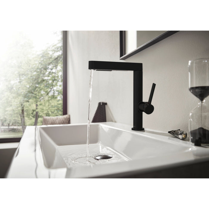 Hansgrohe Finoris Single Lever Basin Mixer 230 with Pull-Out Spray, 2Jet and Push-Open Waste Set - Unbeatable Bathrooms