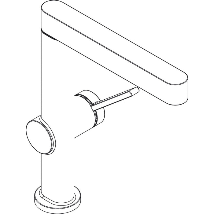 Hansgrohe Finoris Single Lever Basin Mixer 230 with Pull-Out Spray, 2Jet and Push-Open Waste Set - Unbeatable Bathrooms