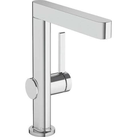 Hansgrohe Finoris Single Lever Basin Mixer 230 with Swivel Spout and Push-Open Waste Set - Unbeatable Bathrooms