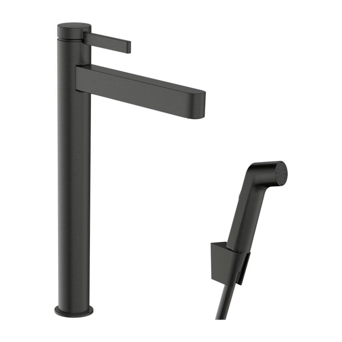 Hansgrohe Finoris Single Lever Basin Mixer 260 with Bidette Hand Shower and Shower Hose 160 cm - Unbeatable Bathrooms