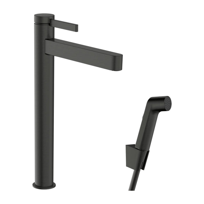 Hansgrohe Finoris Single Lever Basin Mixer 260 with Bidette Hand Shower and Shower Hose 160 cm - Unbeatable Bathrooms