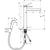 Hansgrohe Finoris Single Lever Basin Mixer 260 with Bidette Hand Shower and Shower Hose 160 cm - Unbeatable Bathrooms